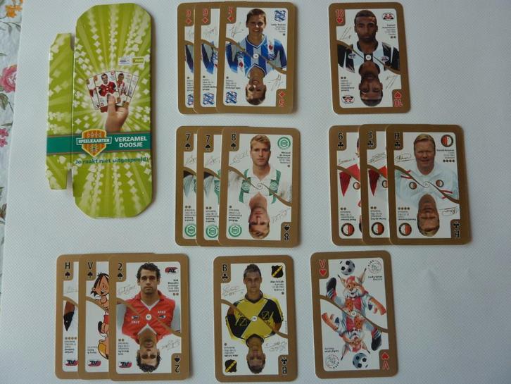 voetbal speelkaarten 2013 plus , en opbergdoosje, Verzamelen, Sportartikelen en Voetbal, Nieuw, Overige typen, Overige binnenlandse clubs
