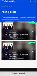 BIG TIME RUSH TICKETS, Tickets en Kaartjes, Concerten | Dance, Juni, Twee personen