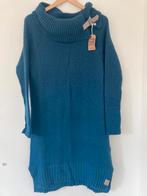 Knitfactory jurk maat 36/38 nieuw jurk Jamie Petrol, Kleding | Dames, Blauw, Nieuw, Ophalen of Verzenden, Maat 36 (S)