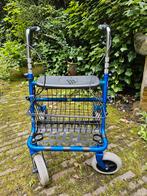 Blauwe rollator merk vermeiren., Diversen, Rollators, Ophalen, Opvouwbaar, Gebruikt