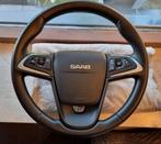 Saab 9-4X & 9-5 multifunctioneel lederen stuur als nieuw, Ophalen of Verzenden, Saab