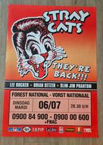 Stray Cats - Forest National Poster, Verzamelen, Ophalen of Verzenden, A1 t/m A3, Muziek, Rechthoekig Staand