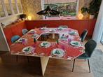 zelfbouw tafel voor 12 personen, Huis en Inrichting, Tafels | Eettafels, Ophalen, Gebruikt, 200 cm of meer, 50 tot 100 cm