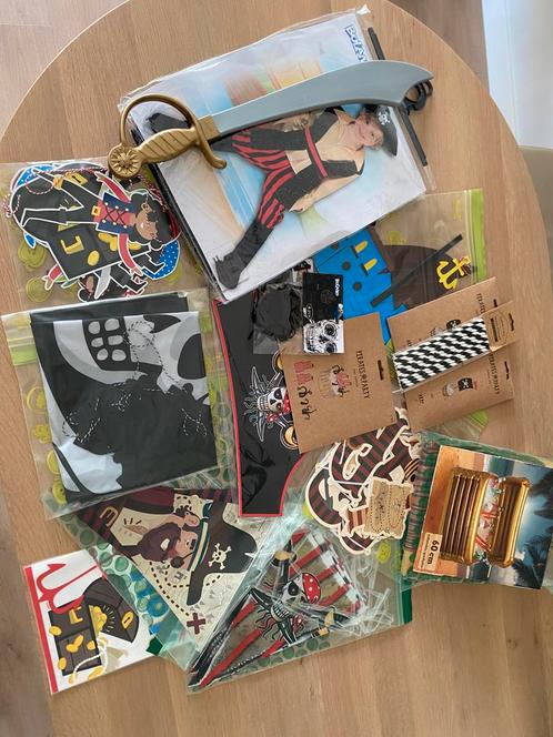 Volledig PIRATEN FEEST kinder versiering kit!, Hobby en Vrije tijd, Feestartikelen, Zo goed als nieuw, Versiering, Verjaardag