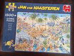 Puzzel Jan van Haasteren 1500 stukjes De Oase, Hobby en Vrije tijd, Denksport en Puzzels, Ophalen of Verzenden, 500 t/m 1500 stukjes