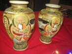 Twee Antieke Japanse Satsuma vazen ., Ophalen of Verzenden
