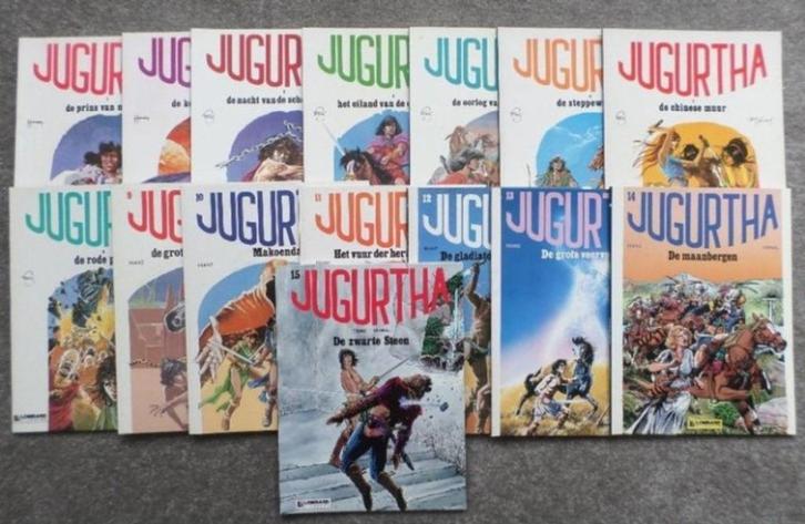 Jugurtha 1 t/m 15, Boeken, Stripboeken, Ophalen