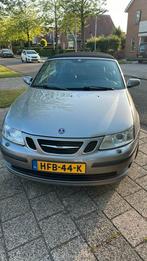 Saab 9-3 1.8 T Cabrio 2004 Grijs, Auto's, Voorwielaandrijving, 1998 cc, 4 cilinders, Cabriolet