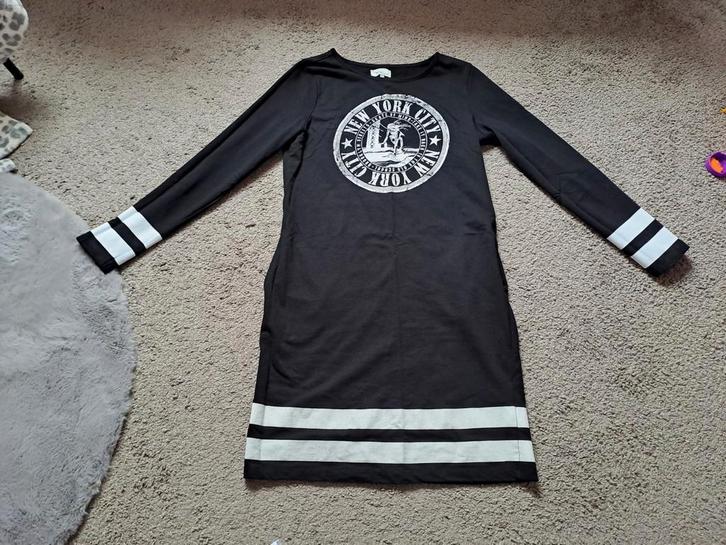 Lange trui/jurk twintip maat m, Kleding | Dames, Truien en Vesten, Zo goed als nieuw, Maat 38/40 (M), Zwart, Ophalen of Verzenden