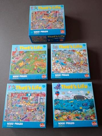 Puzzels 1000 stukjes that's life beschikbaar voor biedingen