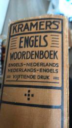 Kramers Dutch dictionary / Engels woordenboek 1938, Gelezen, Ophalen of Verzenden, Kramers, Engels