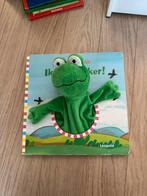 Ik ben Kikker - Leopold boek met vingerpop, Boeken, Ophalen, Zo goed als nieuw, Uitklap-, Voel- of Ontdekboek, 1 tot 2 jaar