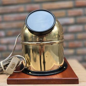 Koperen Saura sloepkompas met verlichting.  beschikbaar voor biedingen