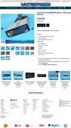 Alpine INA-N333RRS Autoradio + RUE-4191 Remote / Headunit, Gebruikt, ., ALPINE, Ophalen of Verzenden