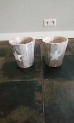 Potten, Tuin en Terras, Bloempotten, Rond, Ophalen of Verzenden, Zo goed als nieuw, Aardewerk