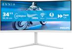 Philips Evnia 34M2C5501A/00 curved game monitor 180hz 1ms, Gaming, Ophalen of Verzenden, Zo goed als nieuw, Philips Evnia