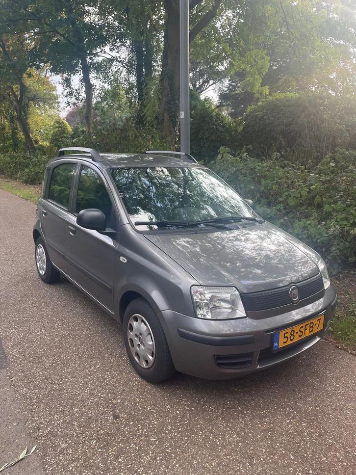 Fiat Panda 1.2 2011 Grijs, Auto's, Fiat, Particulier, Panda, Airbags, Airconditioning, Centrale vergrendeling, Dakrails, Elektrische ramen