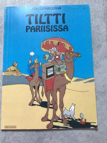 Kuifje parodie :  Tiltti Paraiissa beschikbaar voor biedingen