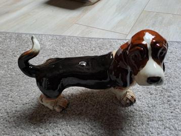 Goebel groot beeld hond Basset  beschikbaar voor biedingen