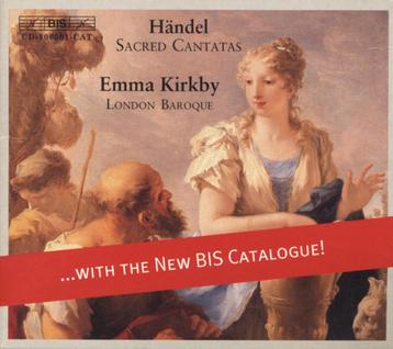 cd Handel : Sacred arias Emma Kirkby beschikbaar voor biedingen