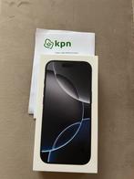 iPhone 16 Pro 128GB Black titanium geseald bon, Telecommunicatie, Mobiele telefoons | Apple iPhone, Ophalen, Nieuw, Zwart, 128 GB