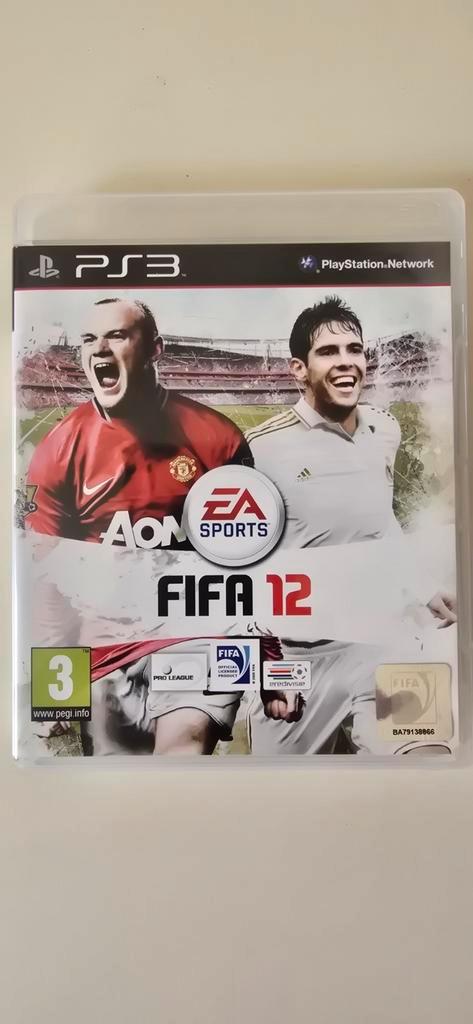 FIFA 12 - PS3 Voetbalgame, Spelcomputers en Games, Games | Sony PlayStation 3, Gebruikt, Sport, 1 speler, Vanaf 3 jaar, Eén computer