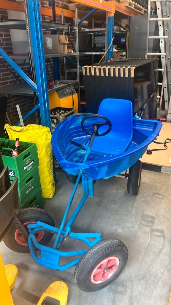 Zeepkist - Uniek exemplaar! Bootje, Kinderen en Baby's, Speelgoed | Buiten | Voertuigen en Loopfietsen, Gebruikt, Overige typen