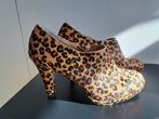 Bijenkorf panterprint maat 41, Bruin, Bijenkorf, Lage of Enkellaarzen, Ophalen of Verzenden