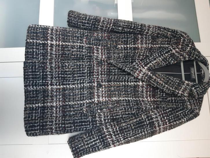 Esprit Bouclé mooie winterjas, Kleding | Dames, Jassen | Winter, Zo goed als nieuw, Maat 38/40 (M), Overige kleuren, Ophalen of Verzenden