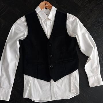 MAAT 146/152 kostuum pak colbert pantalon blouse stropdas beschikbaar voor biedingen