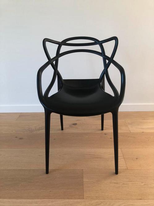 Kartell Masters stoel - kleur zwart -design Philippe Starck, Huis en Inrichting, Stoelen, Zo goed als nieuw, Eén, Kunststof, Zwart