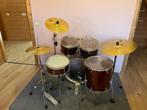 Pearl EXX725BR/C704 Export Black Cherry Glitter drumstel, Muziek en Instrumenten, Ophalen, Zo goed als nieuw, Pearl