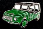Citroën Mehari pin- groen gelakt, Verzamelen, Verzenden, Nieuw, Transport, Speldje of Pin