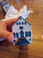 KLM Delfts Blauw Miniatuur Huisje, Rijnbende, zie fotos, Verzenden, Zo goed als nieuw, Paleis of Waag