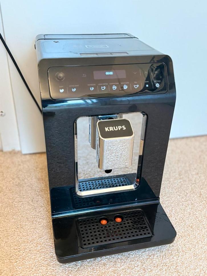 Krups EA890 Espressomachine - Zonder Melkslang, Witgoed en Apparatuur, Koffiezetapparaten, Gebruikt, Koffiebonen, Espresso apparaat