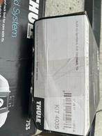 Thule dakdragers set Thule Rapid System 753 incl rails, Auto diversen, Dakdragers, Ophalen, Zo goed als nieuw