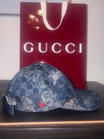 Gucci GG Denim Pet - Zo goed als nieuw!, Ophalen of Verzenden, Zo goed als nieuw, Pet