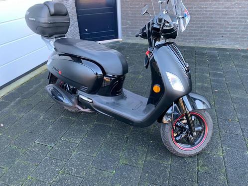SYM Fiddle 3 scooter 45 km NIEUWSTAAT, Fietsen en Brommers, Scooters | SYM, Zo goed als nieuw, Fiddle, Ophalen
