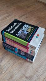 Basisboek Bouwkunde 3e druk. 10 boeken, Zo goed als nieuw, Ophalen