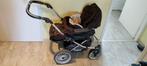 Kinderwagen Emmaljunga Edge Duo S 1.0, Kinderen en Baby's, Kinderwagens en Combinaties, Gebruikt, Verstelbare duwstang, Ophalen