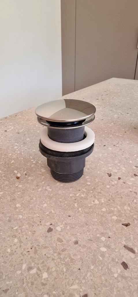 Grohe Click Wastafelafvoerplug, Doe-het-zelf en Verbouw, Sanitair, Nieuw, Wastafel, Chroom, Ophalen of Verzenden