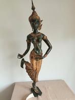 Thaise bronzen Apsara danser H74, Antiek en Kunst, Ophalen