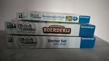 Tiptoi Ravensburger interactief leersysteem boerderij beschikbaar voor biedingen