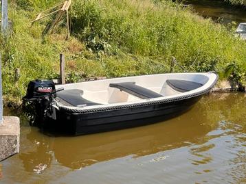 boot met 6 pk susuki buitenboordmotor (4 takt) beschikbaar voor biedingen