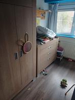 Kinderkamer: Mooie commode, kast, ledikant en muurplank, Kinderen en Baby's, Kinderkamer | Commodes en Kasten, Gebruikt, 50 tot 70 cm