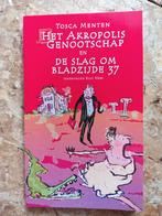 Het Akropolis Genootschap en de slag om bladzijde 37, Ophalen of Verzenden, Zo goed als nieuw, Tosca Menten