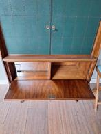 Engelse vintage drankenkastje, dranken kabinet, highboard, Huis en Inrichting, Ophalen, Vintage, Zo goed als nieuw, Retro vintage