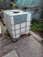 Nieuwe ibc container 1000 liter, Tuin en Terras, Regentonnen, 150 liter of meer, Ophalen, Nieuw, Kunststof