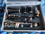 klarinet, Muziek en Instrumenten, Blaasinstrumenten | Klarinetten, Gebruikt, Bes-klarinet, Hout, Met koffer