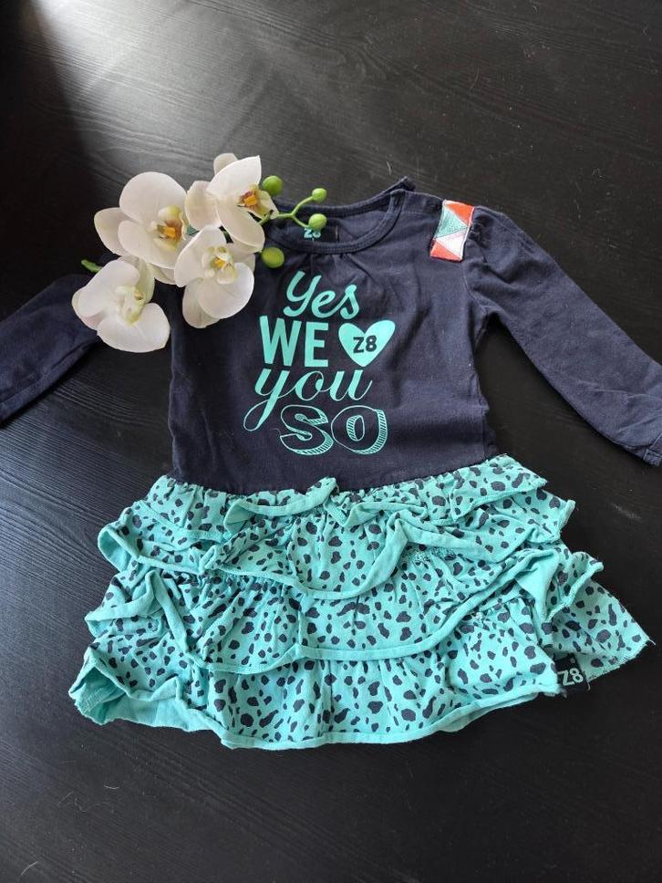 Jurkje van Z8, Kinderen en Baby's, Babykleding | Maat 74, Zo goed als nieuw, Meisje, Jurkje of Rokje, Ophalen of Verzenden